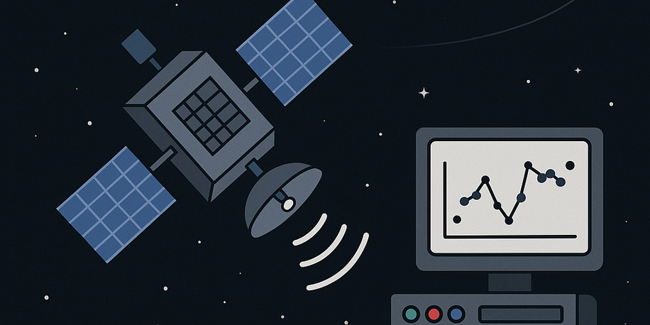 Satellite Vector Broadcasting: Near-Zero Latency Retrieval from Space