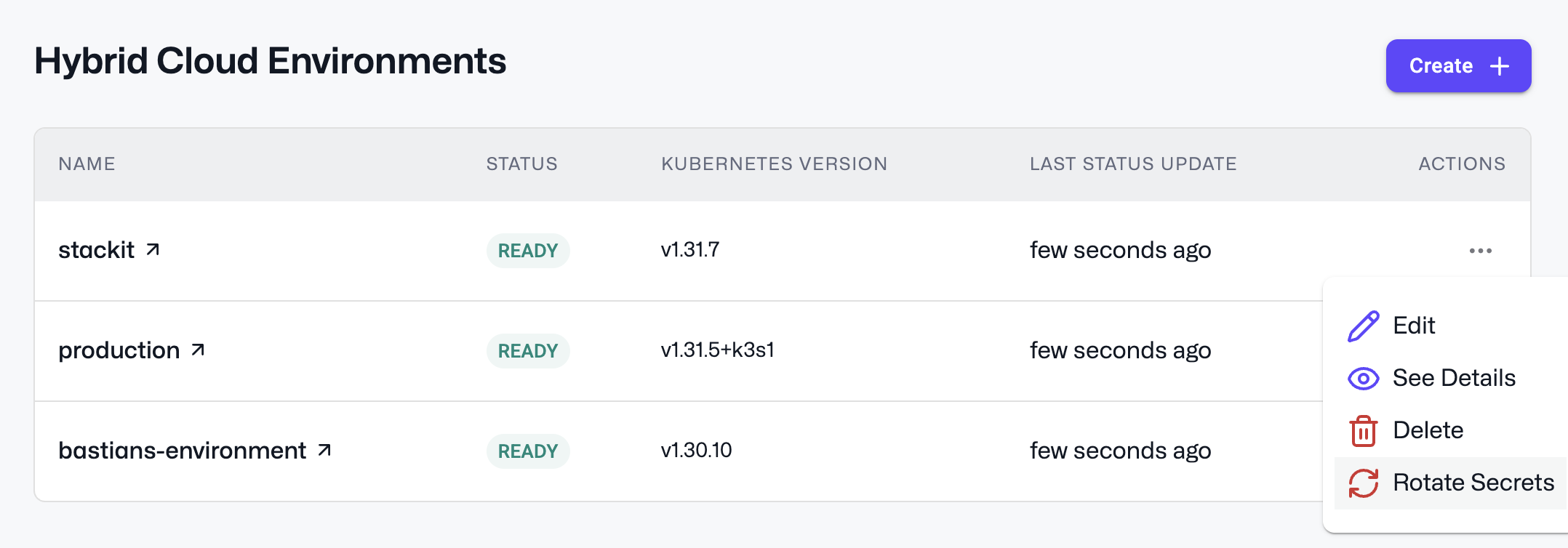 Rotate Hybrid Cloud Secrets